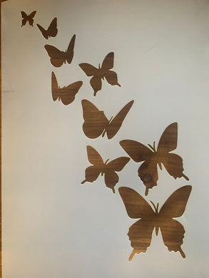 227-3 Butterflies - periwinkle-laser