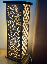Load image into Gallery viewer, Beautiful Lamp with Mandala pattern
