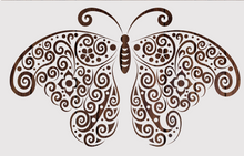 Load image into Gallery viewer, Stencil 227 - butterfly - periwinkle-laser
