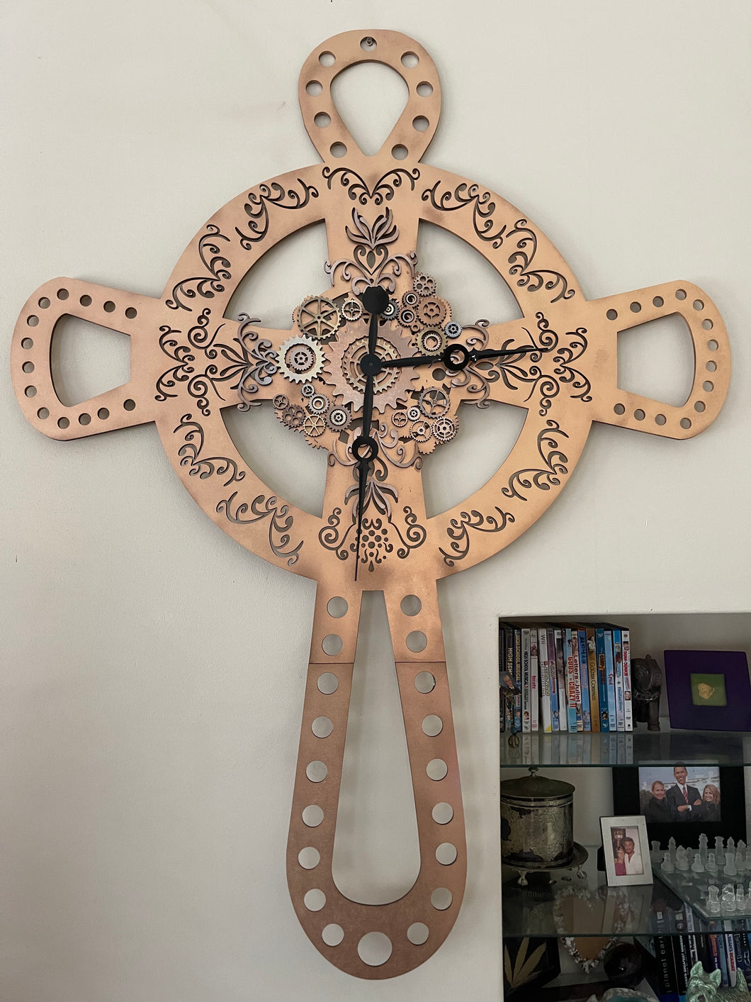 Ancient Cross Clock (Up to 1.2 meters)