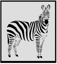 Load image into Gallery viewer, 2021-05-01-1 Zebra - periwinkle-laser
